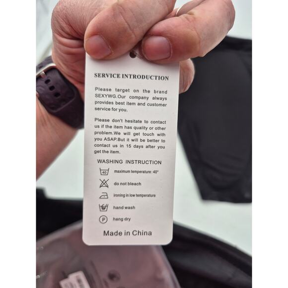 SEXYWG Black Scrunch Butt Ruched Workout Leggings – One Size - Picture 3 of 7